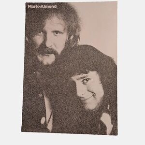 Mark Almond Vintage 1970s Promo Portrait Flat Poster 20x28 Columbia Records Rare